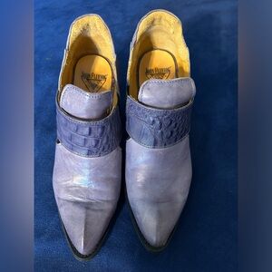 John Fluevog amazing purple shoes.